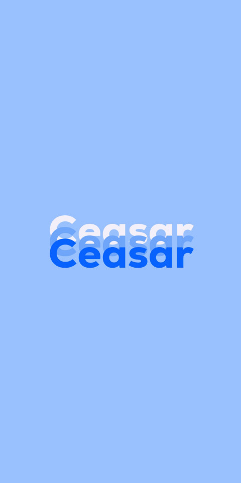 Free photo of Name DP: Ceasar