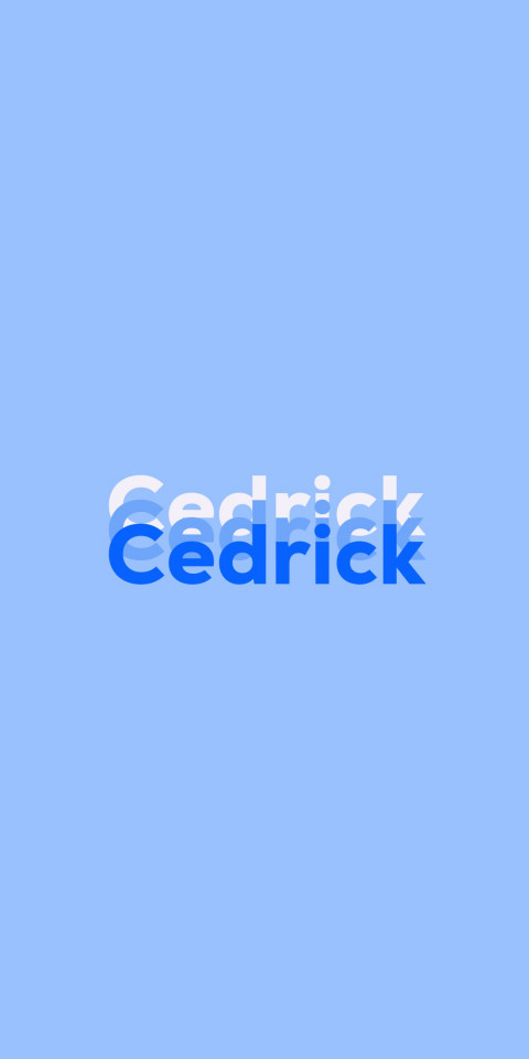 Free photo of Name DP: Cedrick