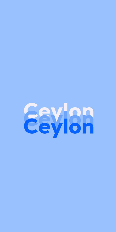 Free photo of Name DP: Ceylon