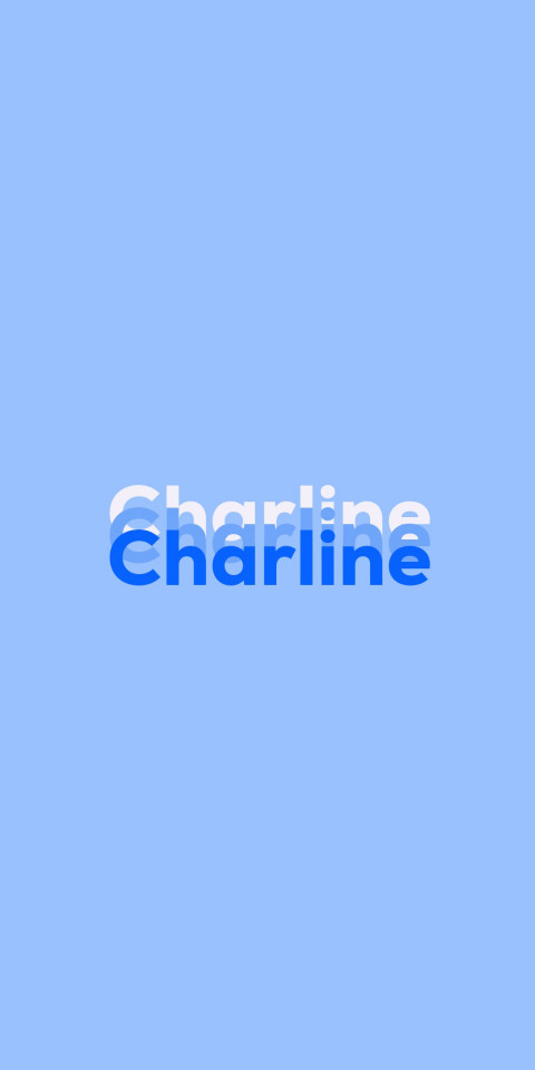 Free photo of Name DP: Charline