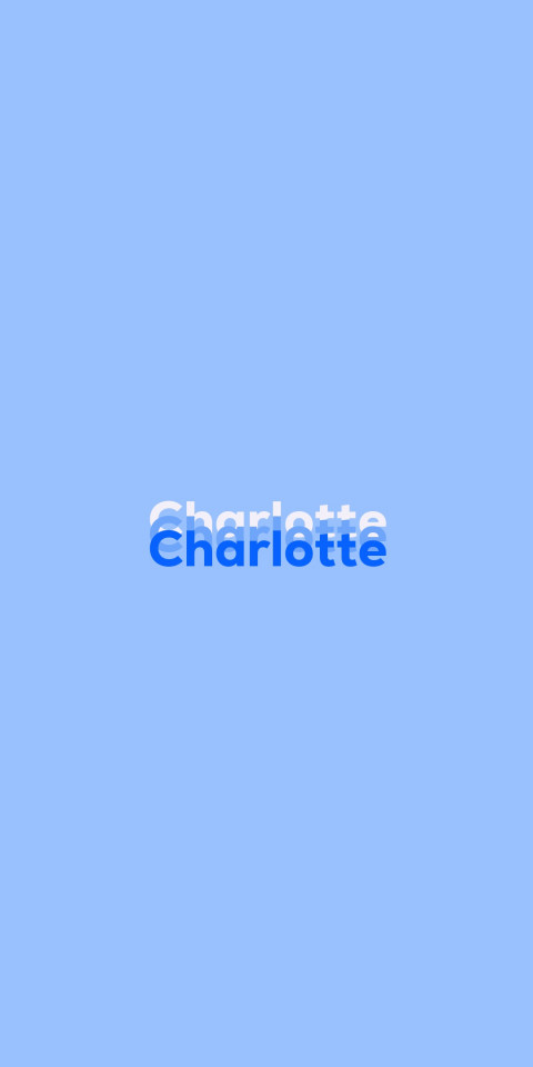Free photo of Name DP: Charlotte