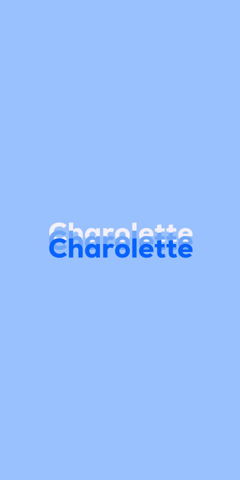Free photo of Name DP: Charolette