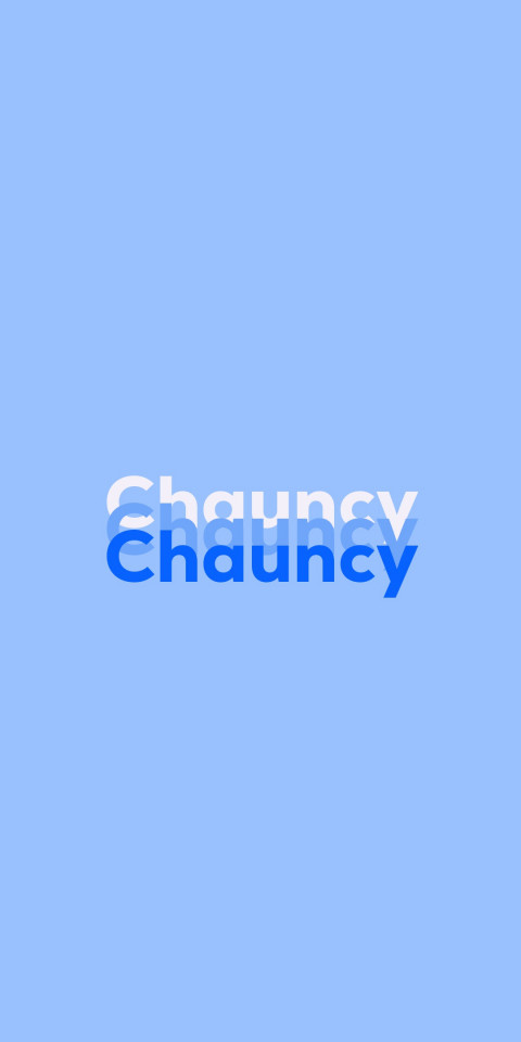 Free photo of Name DP: Chauncy