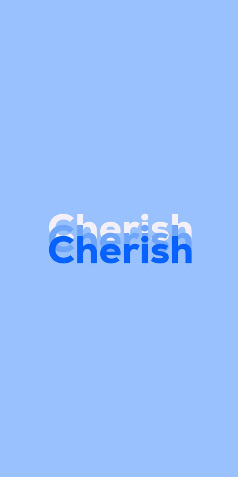 Free photo of Name DP: Cherish