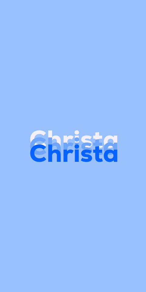 Free photo of Name DP: Christa