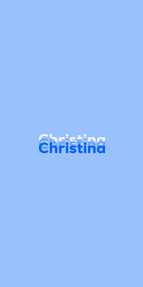 Free photo of Name DP: Christina