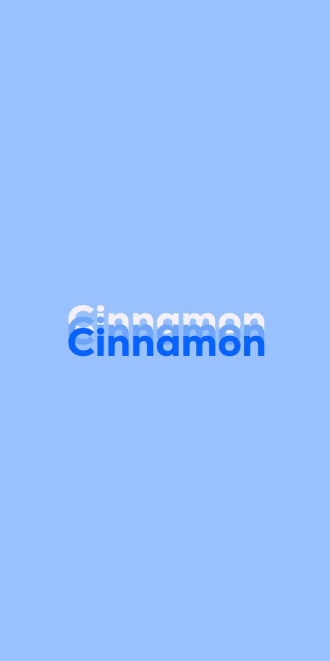 Free photo of Name DP: Cinnamon