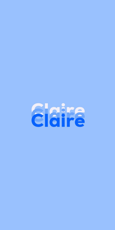 Free photo of Name DP: Claire