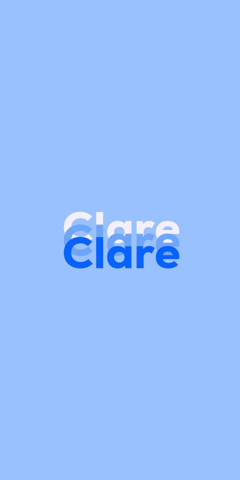 Free photo of Name DP: Clare