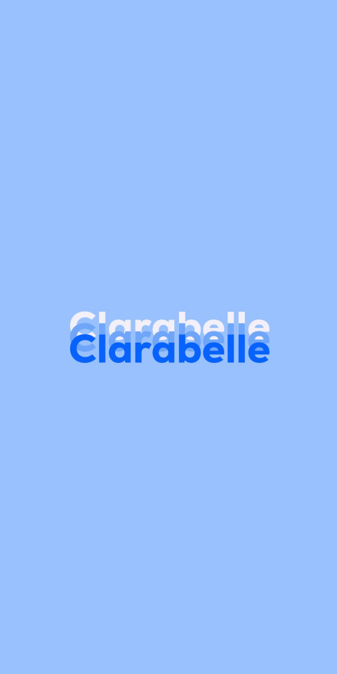 Free photo of Name DP: Clarabelle