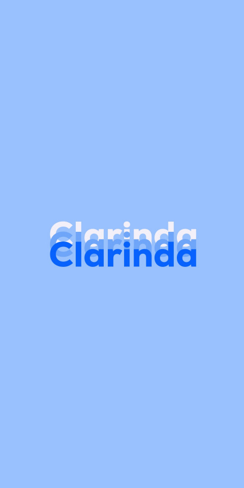 Free photo of Name DP: Clarinda