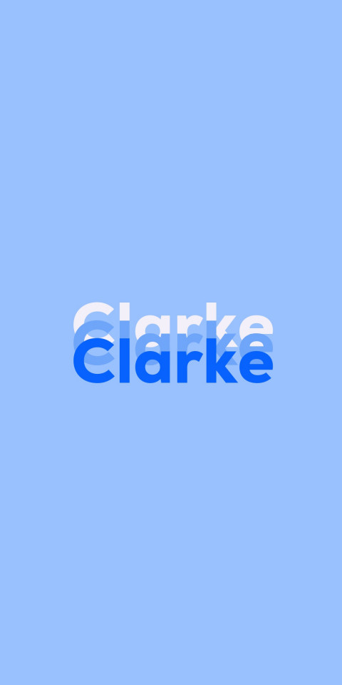 Free photo of Name DP: Clarke