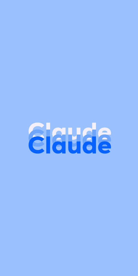 Free photo of Name DP: Claude