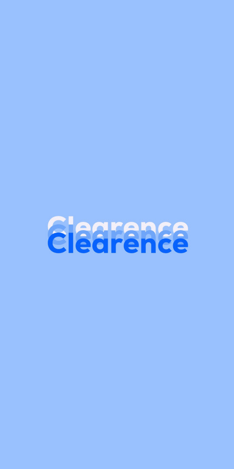 Free photo of Name DP: Clearence