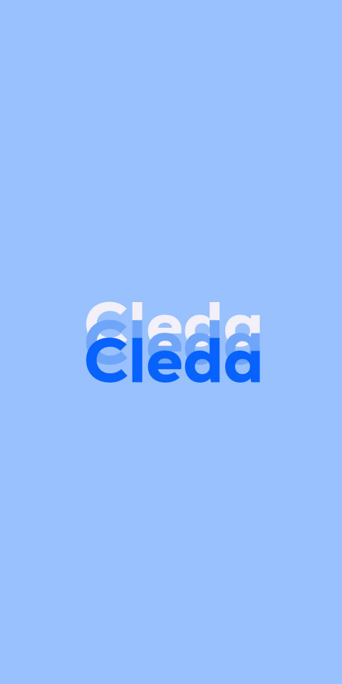 Free photo of Name DP: Cleda