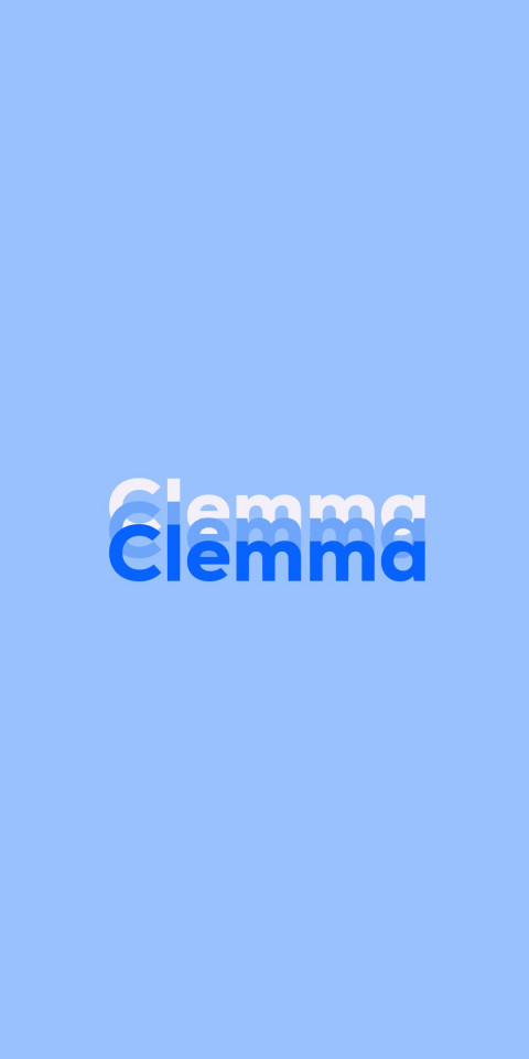 Free photo of Name DP: Clemma