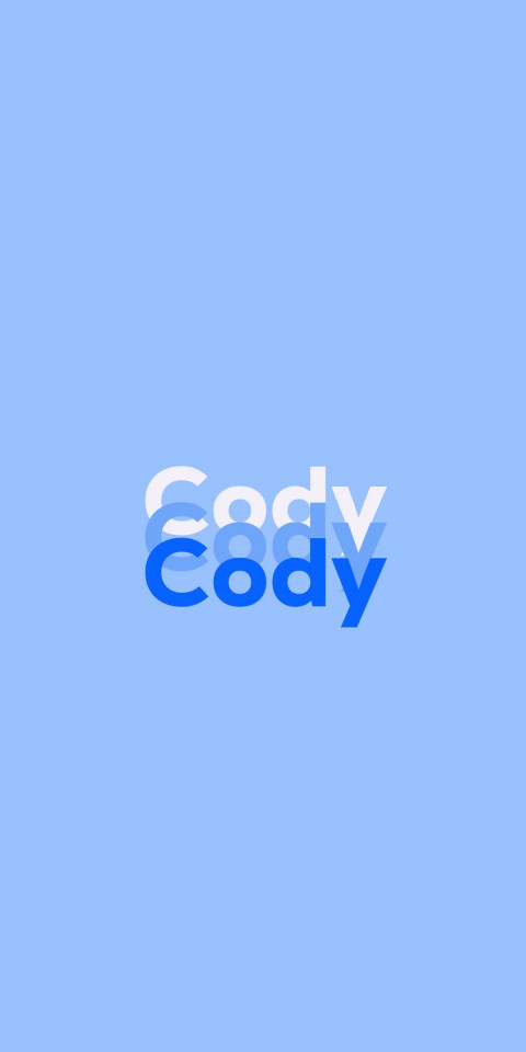 Free photo of Name DP: Cody