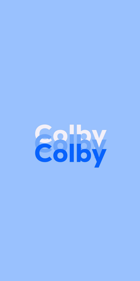 Free photo of Name DP: Colby
