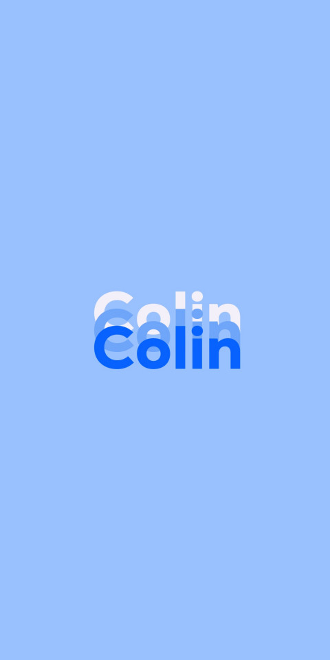 Free photo of Name DP: Colin
