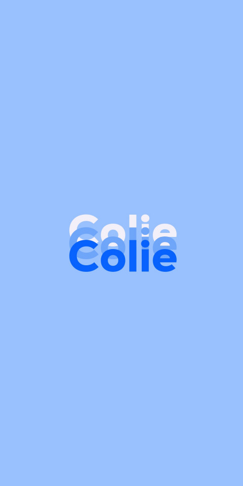 Free photo of Name DP: Colie