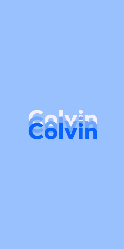 Free photo of Name DP: Colvin