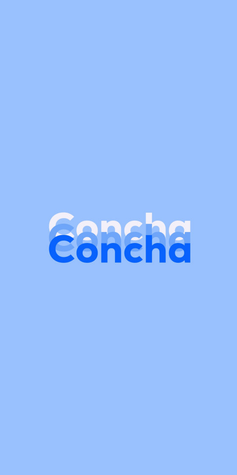 Free photo of Name DP: Concha