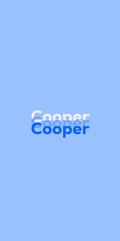 Free photo of Name DP: Cooper