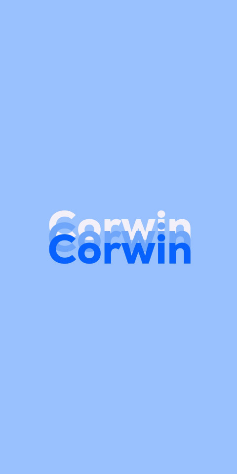 Free photo of Name DP: Corwin