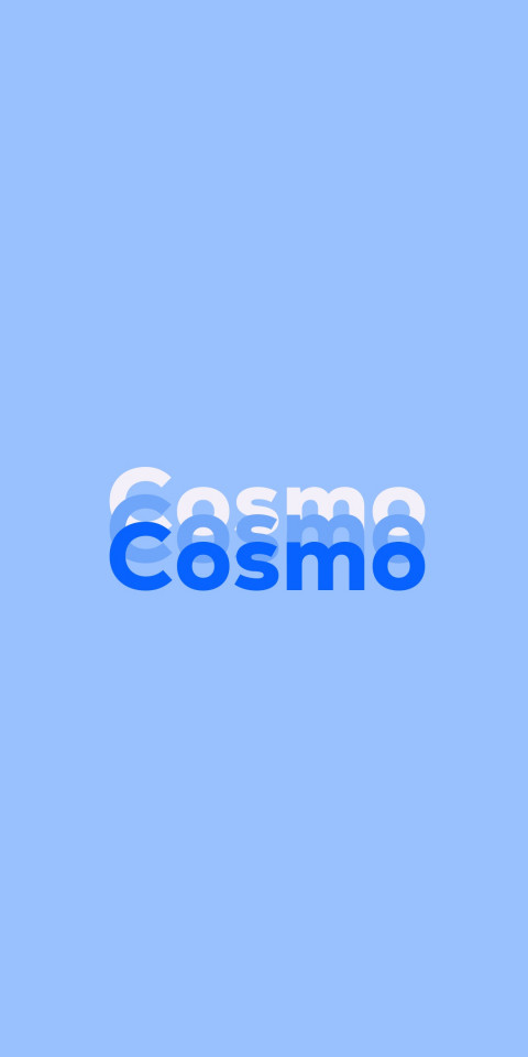 Free photo of Name DP: Cosmo