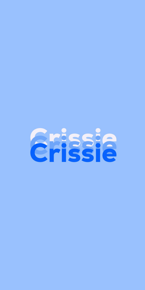 Free photo of Name DP: Crissie