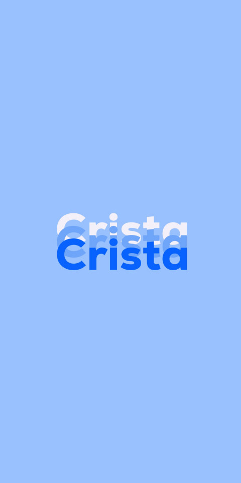 Free photo of Name DP: Crista