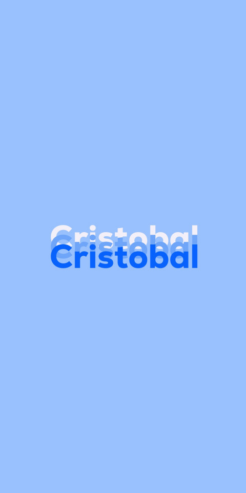 Free photo of Name DP: Cristobal