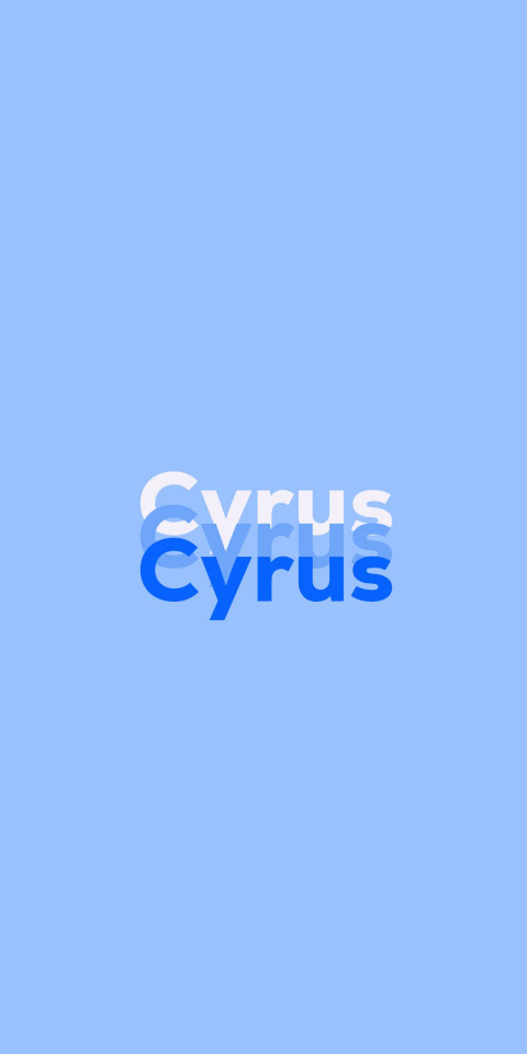 Free photo of Name DP: Cyrus
