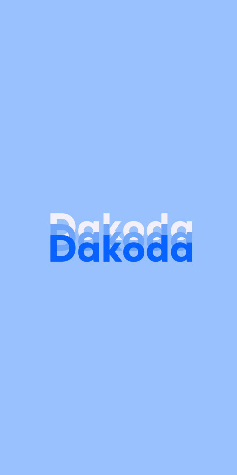 Free photo of Name DP: Dakoda