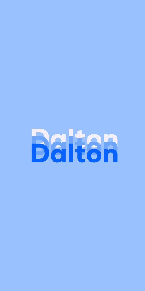 Free photo of Name DP: Dalton