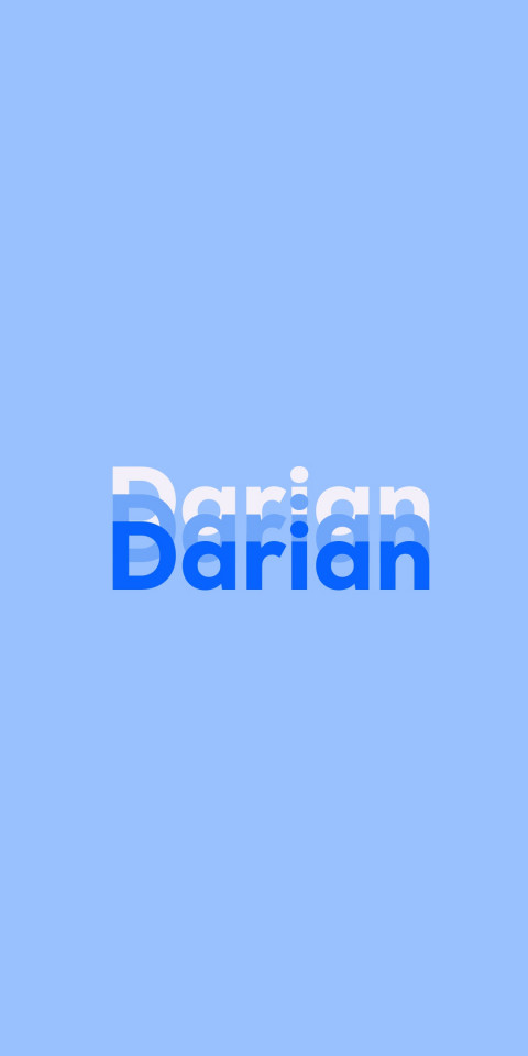 Free photo of Name DP: Darian