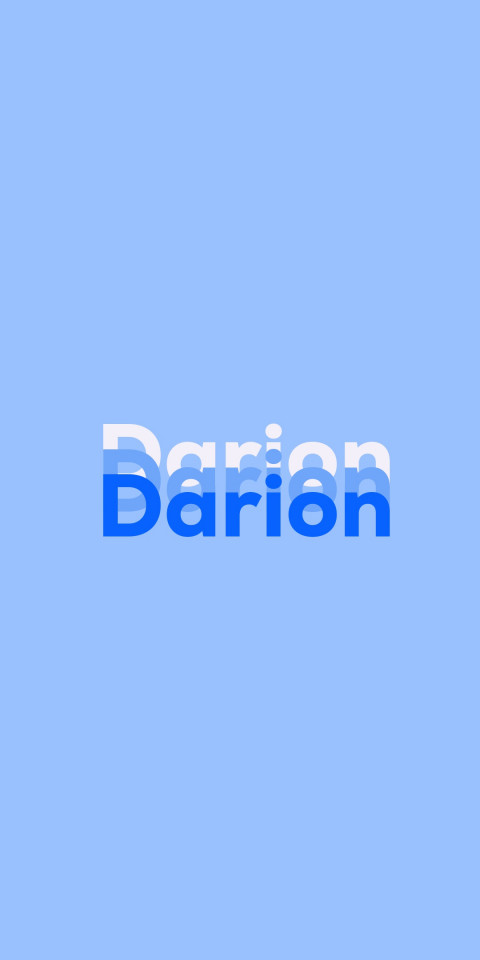 Free photo of Name DP: Darion