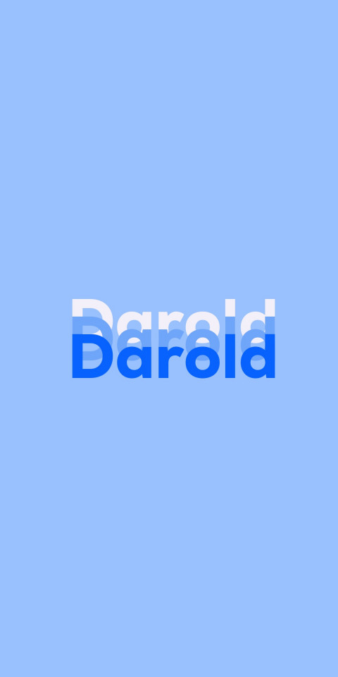 Free photo of Name DP: Darold