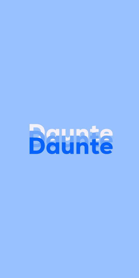 Free photo of Name DP: Daunte