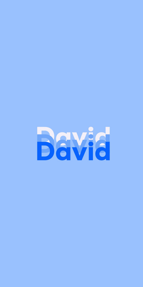 Free photo of Name DP: David