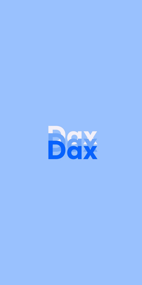Free photo of Name DP: Dax