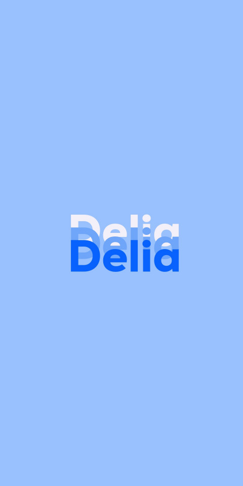 Free photo of Name DP: Delia