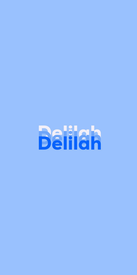 Free photo of Name DP: Delilah