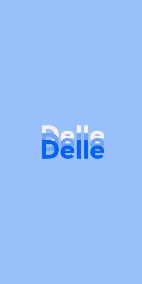 Free photo of Name DP: Delle