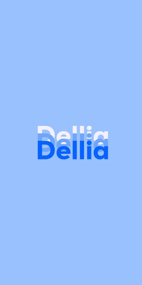 Free photo of Name DP: Dellia