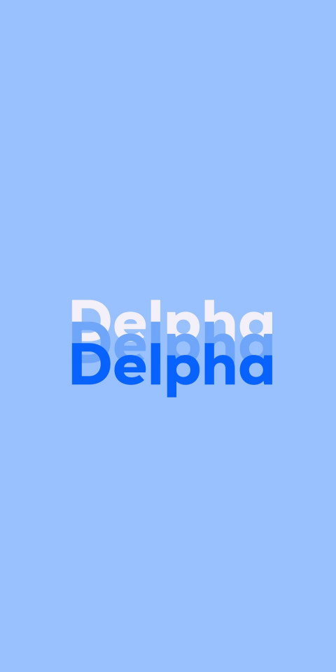 Free photo of Name DP: Delpha