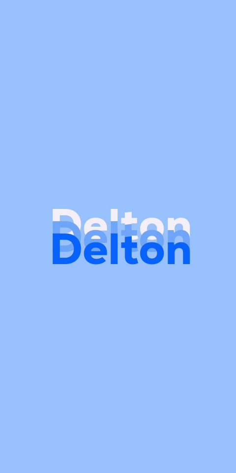 Free photo of Name DP: Delton
