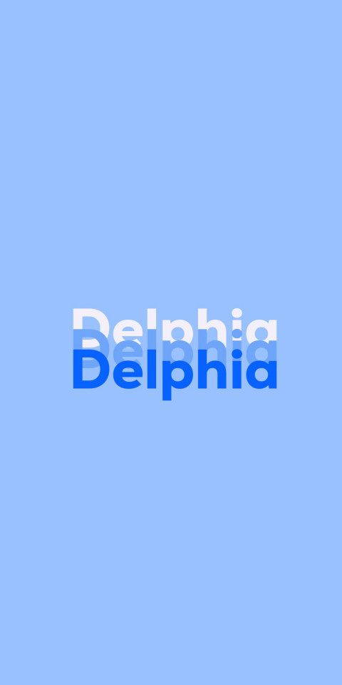 Free photo of Name DP: Delphia