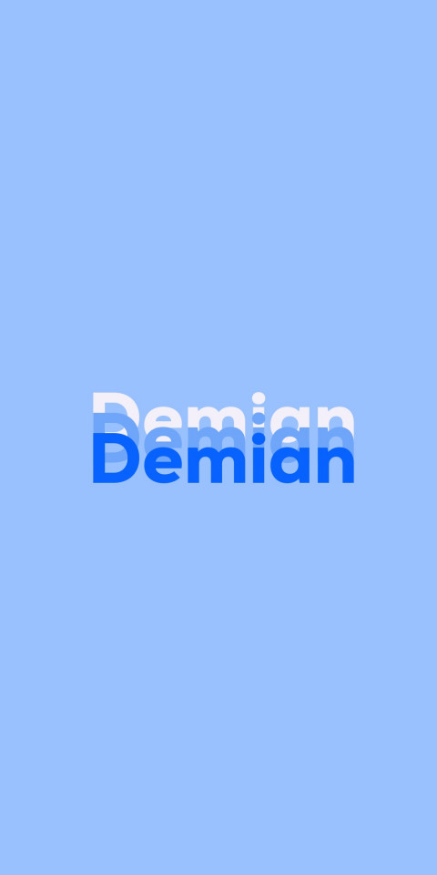 Free photo of Name DP: Demian