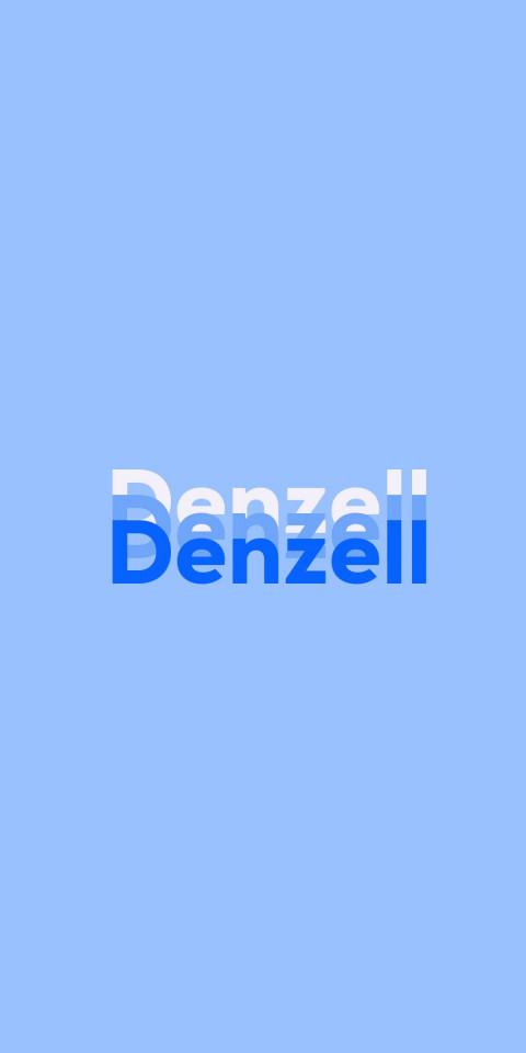 Free photo of Name DP: Denzell